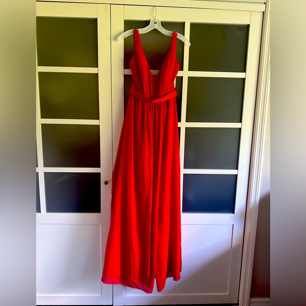 White by Vera Wang, Valentina Red color, never worn, NWT, size 8